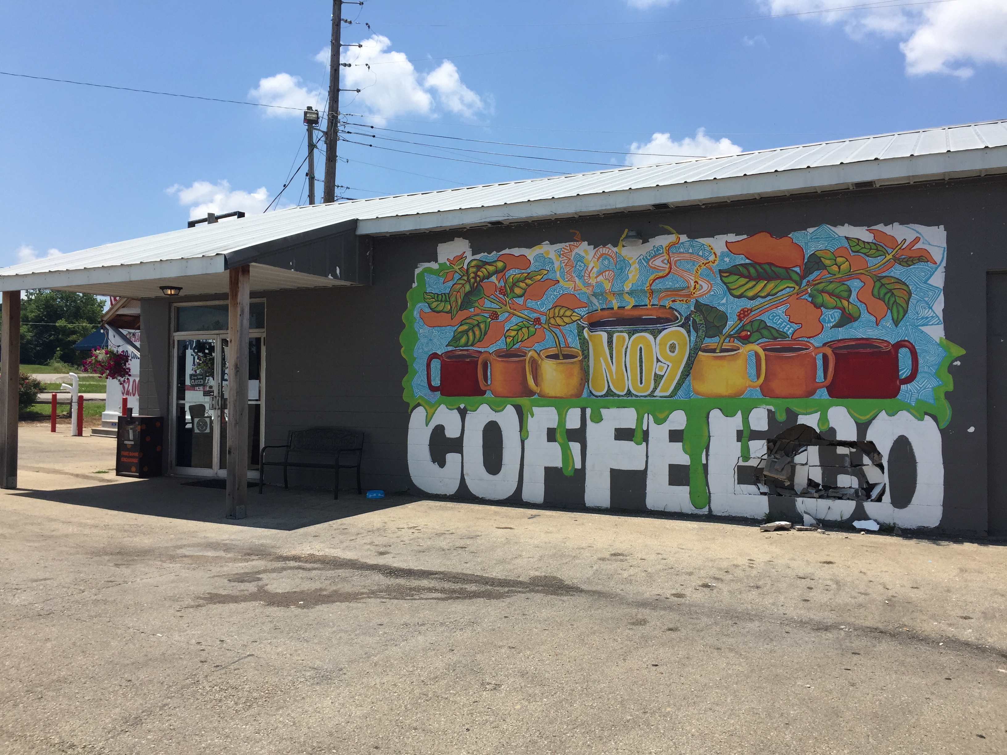 Coffee Shop in Leadington Struck by Vehicle