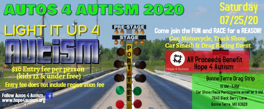 Autos 4 Autism Rescheduled for July